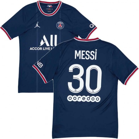 2021-22 Mens Paris Saint Germain Home Shirt Messi #30